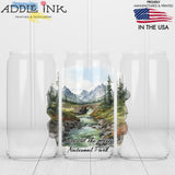 Gates of the Arctic National Park 16oz Libbey Beer Can Glass