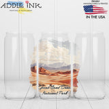 Great Sand Dunes National Park 16oz Libbey Beer Can Glass