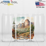 Guadalupe Mountains National Park 16oz Libbey Beer Can Glass