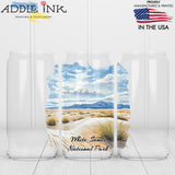 White Sands National Park 16oz Libbey Beer Can Glass