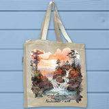 Hot Springs National Park Full Gusseted Organic Tote Bag