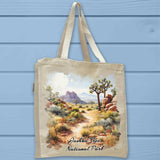 Joshua Tree National Park Full Gusseted Organic Tote Bag