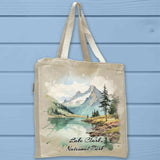 Lake Clark National Park Full Gusseted Organic Tote Bag
