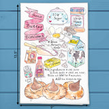 Peanut Butter Blossom Recipe Tea Towel – Hershey Hugged