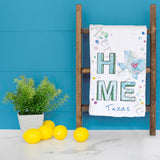 HOME in Texas Tea Towel – Big Sky & Bigger Heart
