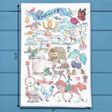 Kentucky Map Tea Towel – Bourbon, Barns & Beauty