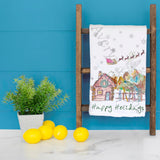 Happy Holidays in the Mountains Tea Towel – Cabin Style