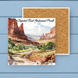Capitol Reef National Park Absorbant Stone Coaster