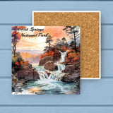 Hot Springs National Park Absorbant Stone Coaster