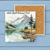 Lake Clark National Park Absorbant Stone Coaster