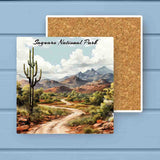 Saguaro National Park Absorbant Stone Coaster
