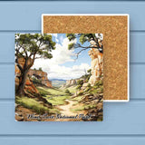 Wind Cave National Park Absorbant Stone Coaster