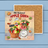 Farmhouse Fresh Fall Apple Cider Absorbant Stone Coaster