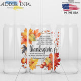 Be Anxious for Nothing…Thanksgiving Fall Can Glass