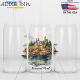 Acadia National Park 16oz Libbey Beer Can Glass