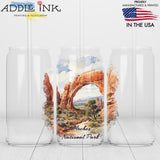 Arches National Park 16oz Libbey Beer Can Glass