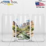 Big Bend National Park 16oz Libbey Beer Can Glass