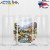 Zion National Park 16oz Libbey Beer Can Glass