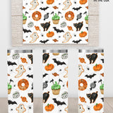 Halloween Cookie & Treats 20oz Skinny Insulated Tumbler