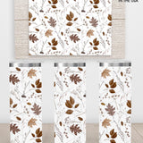 Late Fall Leaves 20oz Skinny Insulated Stainless Tumbler