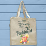 When Life Gives You Old Fashion Tote Bag - Unisex