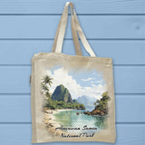 American Samoa National Park Full Gusseted Organic Tote Bag