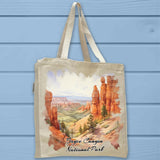 Bryce Canyon National Park Full Gusseted Organic Tote Bag