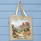 Canyonlands National Park Full Gusseted Organic Tote Bag