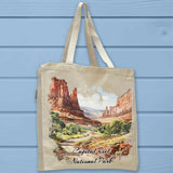 Capitol Reef National Park Full Gusseted Organic Tote Bag