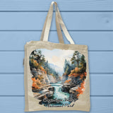 Cuyahoga Valley National Park Full Gusseted Organic Tote Bag