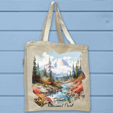 Denali National Park Full Gusseted Organic Tote Bag