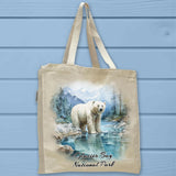 Glacier Bay National Park Full Gusseted Organic Tote Bag