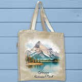 Glacier National Park Full Gusseted Organic Tote Bag