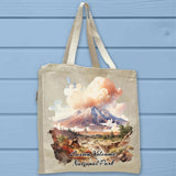 Lassen Volcanic National Park Full Gusseted Organic Tote Bag