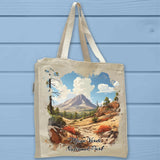 Mesa Verde National Park Full Gusseted Organic Tote Bag