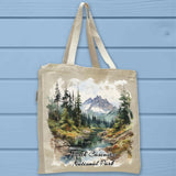 North Cascades National Park Full Gusseted Organic Tote Bag