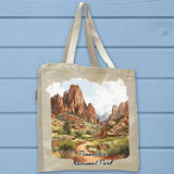 Pinnacles National Park Full Gusseted Organic Tote Bag