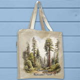 Redwood National Park Full Gusseted Organic Tote Bag