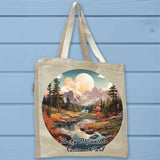 Rocky Mountain National Park Full Gusseted Organic Tote Bag