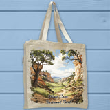 Wind Cave National Park Full Gusseted Organic Tote Bag