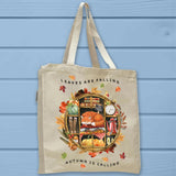 Leave Are Falling Autumn is Calling Fox Tote Bag - Unisex