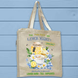 Farm Fresh Farmer's Lemon Market Treats Tote Bag - Unisex