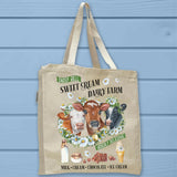 Udderyl Delicious Dairy Cow Farm Milk Tote Bag - Unisex