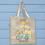 Old Fashioned Bicylce Lemonade Stand Tote Bag - Unisex