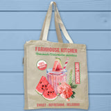 Farmhouse Kitchen Watermelon Smoothie Tote Bag - Unisex