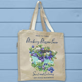 Blueberry Blosson Fruit Farm Modern Tote Bag - Unisex