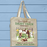 Sweet Buttercup Jersey Cow Dairy Farm Tote Bag - Unisex