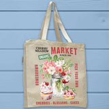 Cherry Meadow Farm Fresh Market Tote Bag - Unisex