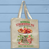 Strawberry Pie Made with Love Farmhouse Tote Bag - Unisex