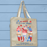 4th of July Ice-Cream Milkshake Shoppe Tote Bag - Unisex